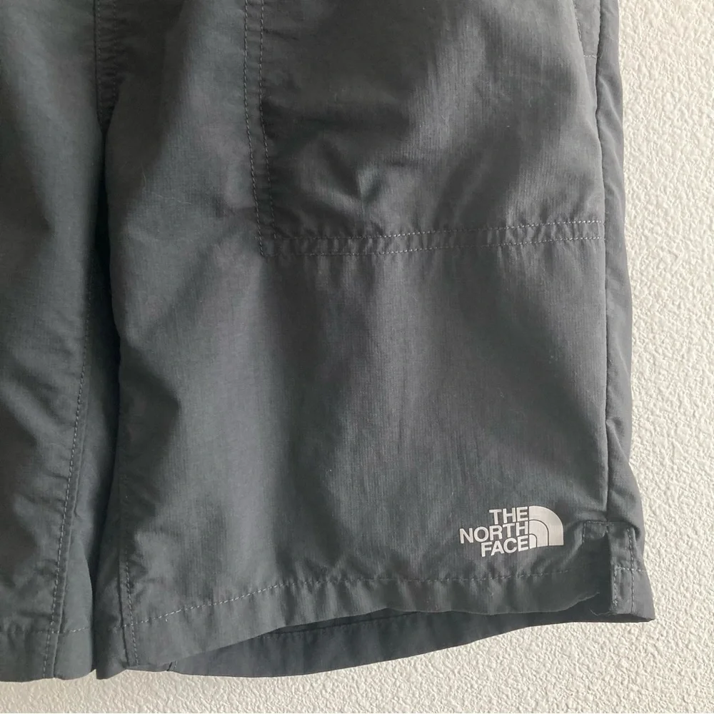 The North Face Pull On Adventure Short Asphalt Grey Hiking Ripstop Nylon Outdoor